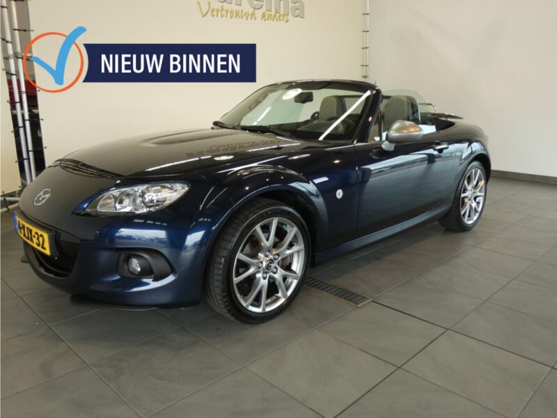 Mazda MX-5 Roadster 1.8 Silver Edition NL Auto dealer onderhouden !